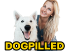 thais-descufon-chien-blanc-dogpill-dog-pill-dogpilled-fille-femme