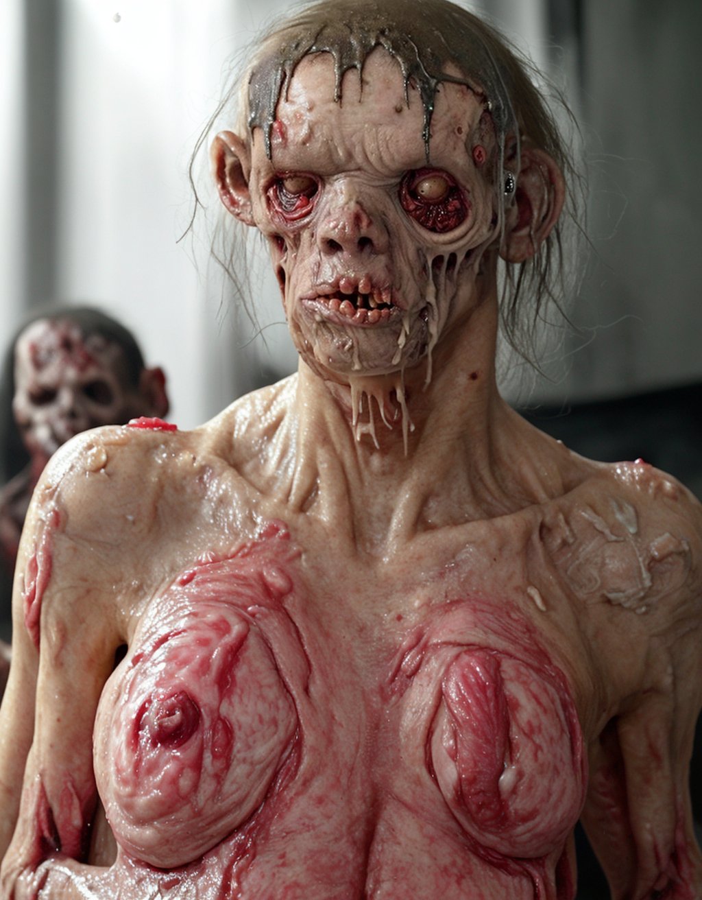 sourir jpg gh0st horror miedo afraid spirit zombi evil muerto cave couloir egout urbex pegi