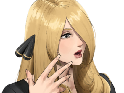 Sticker cynthia pokemon par Hapi_meal