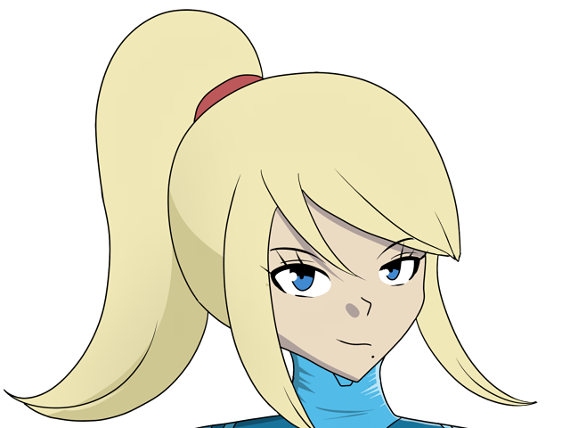 samus aran metroid nintendo blonde