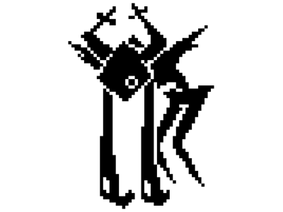 roaring knight deltarune undertale monstre boss noir