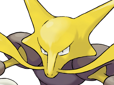 alakazam foodin pokemon pkm type psy 1g kanto