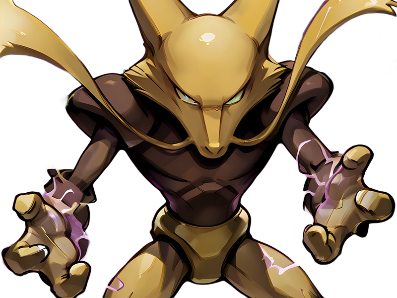 alakazam foodin pokemon pkm type psy 1g kanto