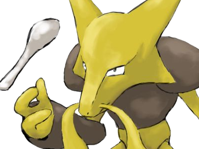 alakazam foodin pokemon pkm type psy 1g kanto