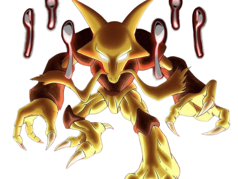 alakazam foodin pokemon pkm type psy 1g kanto