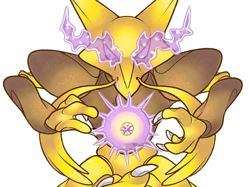 alakazam foodin pokemon pkm type psy 1g kanto