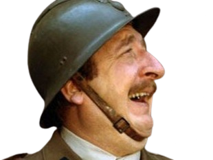 pierre tornade colonel dumont acteur francais septieme compagnie comedie militaire homme moustache