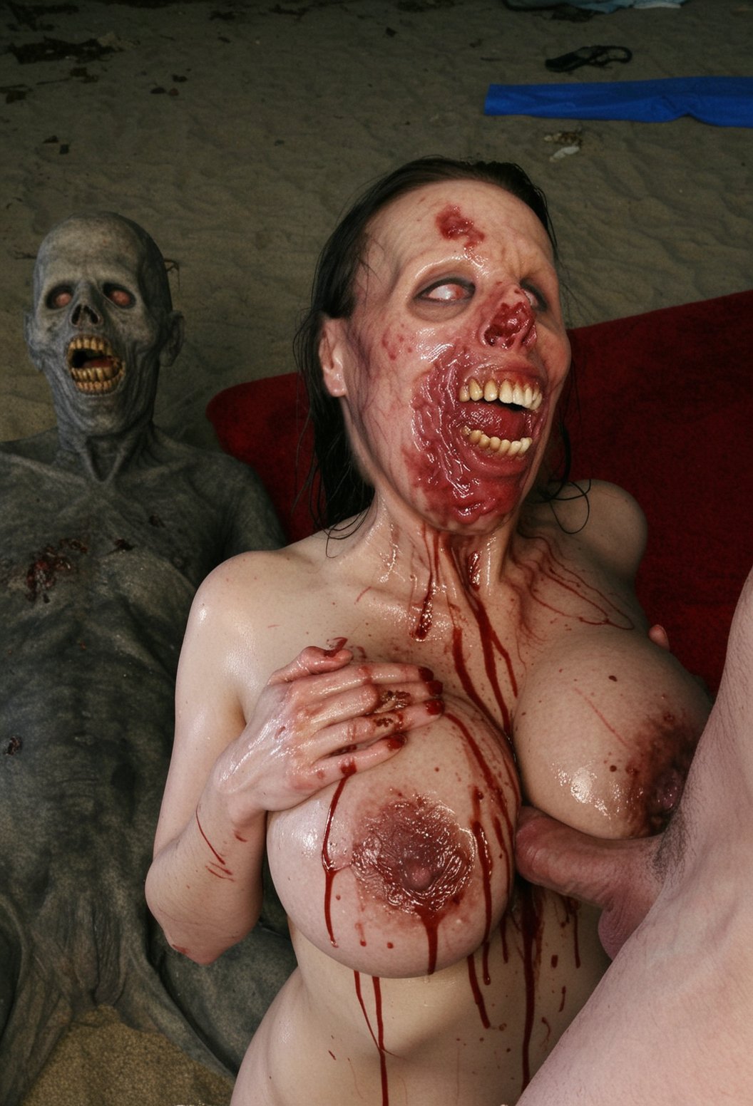 sourir jpg gh0st horror miedo afraid spirit zombi evil muerto cave couloir egout urbex pegi