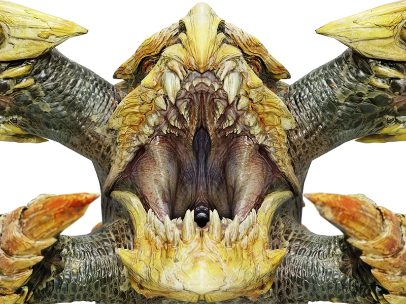 rey dau monster hunter wilds mh wyverne-volante bipede desert tempete predateur apex electrique foudre thor-magala