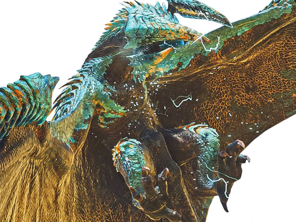 rey dau monster hunter wilds mh wyverne-volante bipede desert tempete predateur apex electrique foudre thor-magala