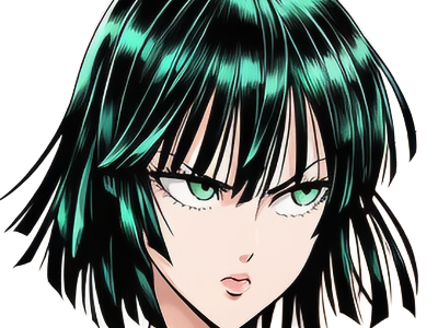 Sticker moupe miya fubuki opm one punch man manga anime waifu roxane blizzard infernal par Dark-63