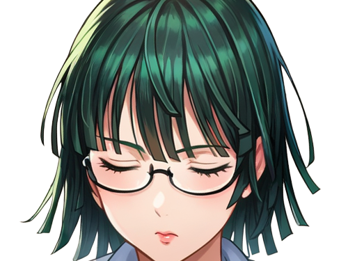 moupe miya fubuki opm one punch man manga anime waifu roxane blizzard infernal lunettes yeux-fermes