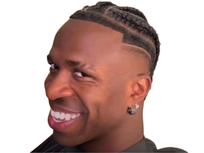 vinicius junior vini vinijr regard en coin coquin sourire tresses locks observe malicieux marrant drole