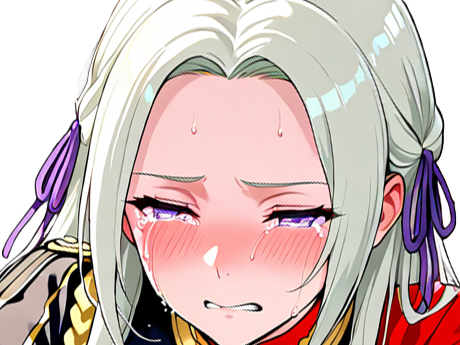 edelgard von-hresvelg edel fire-emblem three-houses fe3h aigles-de-jais imperatrice noble moupe pre-ellipse detresse triste pleure