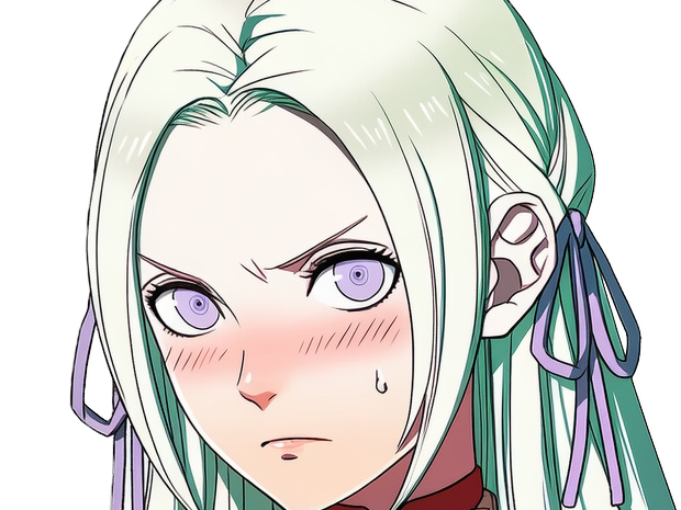 edelgard von-hresvelg edel fire-emblem three-houses fe3h aigles-de-jais imperatrice noble moupe pre-ellipse vexee contrariee mal-a-l-aise rougit