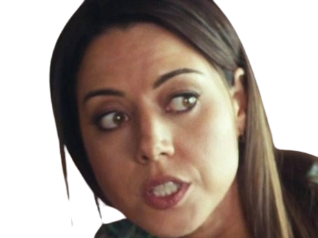 aubrey plaza actrice americaine femme brune trentaine trentenaire peau mat