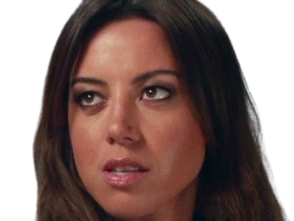 aubrey plaza actrice americaine femme brune trentaine trentenaire peau mat