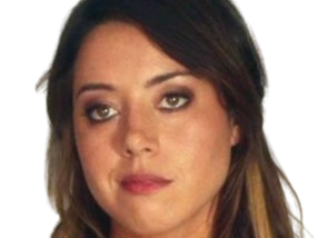 aubrey plaza actrice americaine femme brune trentaine trentenaire peau mat