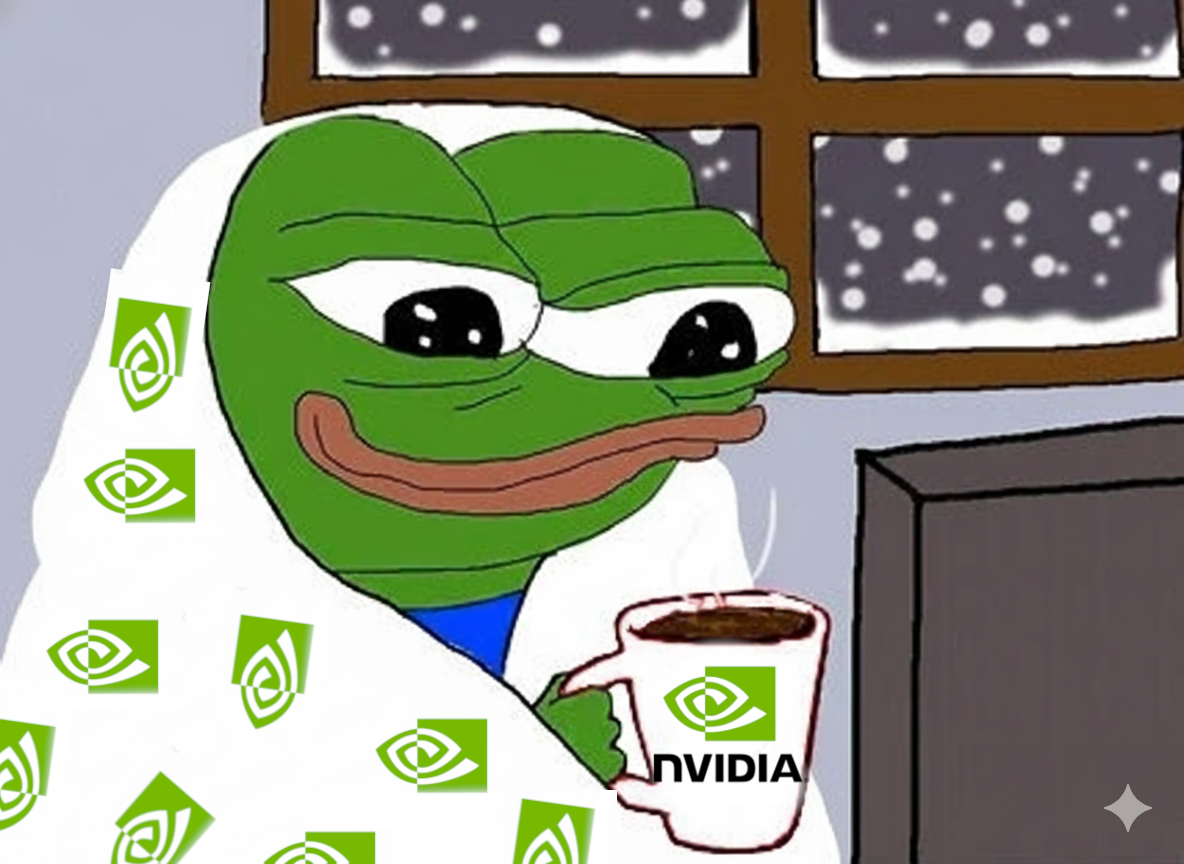 pepe nvidia bourse stonk frog