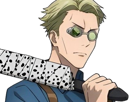 kento nanami jjk jujutsu-kaisen anime manga kentounet exorciste classe-1 homme cheveux-blonds lunettes yeux-marrons