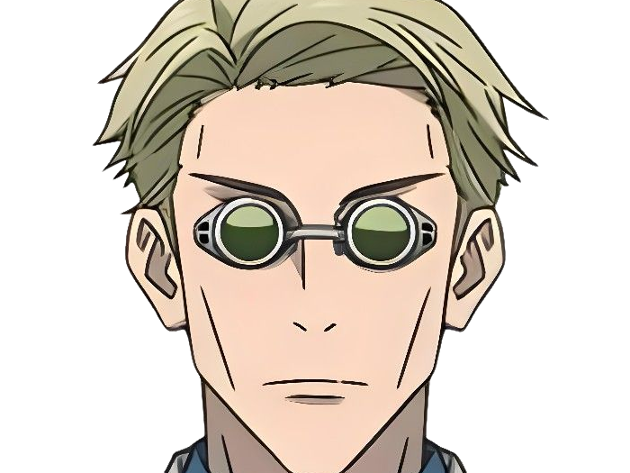 kento nanami jjk jujutsu-kaisen anime manga kentounet exorciste classe-1 homme cheveux-blonds lunettes yeux-marrons