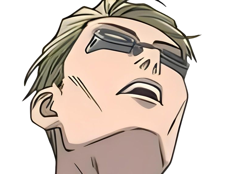 kento nanami jjk jujutsu-kaisen anime manga kentounet exorciste classe-1 homme cheveux-blonds lunettes yeux-marrons