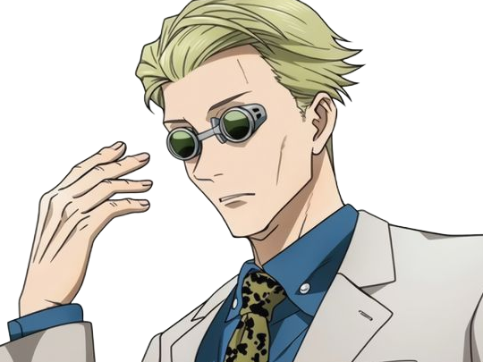 kento nanami jjk jujutsu-kaisen anime manga kentounet exorciste classe-1 homme cheveux-blonds lunettes yeux-marrons