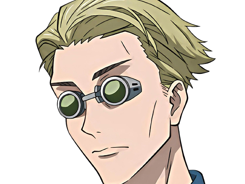 kento nanami jjk jujutsu-kaisen anime manga kentounet exorciste classe-1 homme cheveux-blonds lunettes yeux-marrons