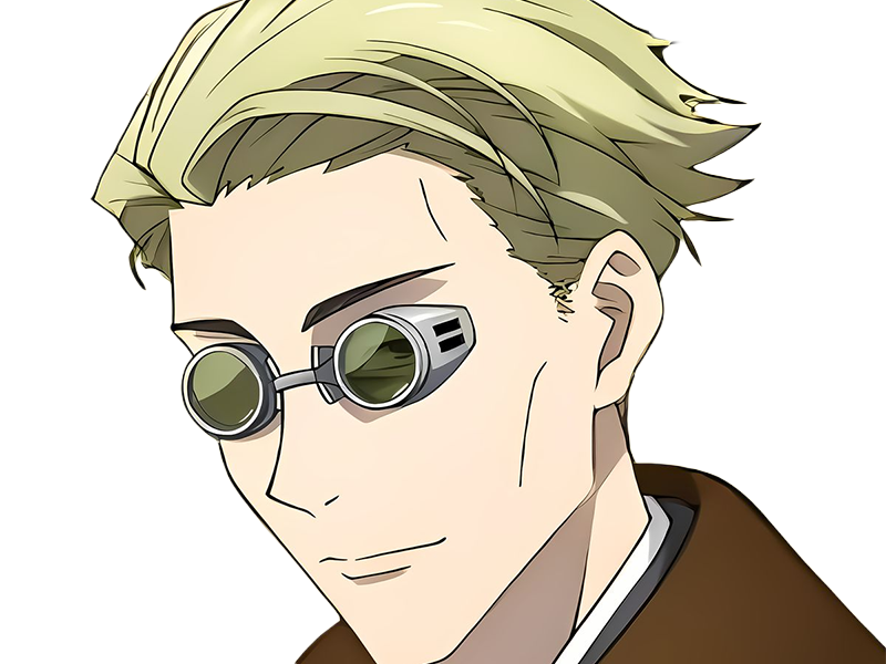 kento nanami jjk jujutsu-kaisen anime manga kentounet exorciste classe-1 homme cheveux-blonds lunettes yeux-marrons