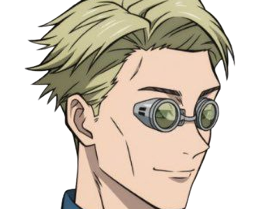 kento nanami jjk jujutsu-kaisen anime manga kentounet exorciste classe-1 homme cheveux-blonds lunettes yeux-marrons