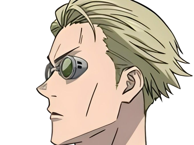 kento nanami jjk jujutsu-kaisen anime manga kentounet exorciste classe-1 homme cheveux-blonds lunettes yeux-marrons