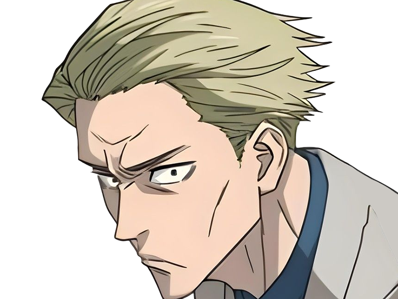 kento nanami jjk jujutsu-kaisen anime manga kentounet exorciste classe-1 homme cheveux-blonds lunettes yeux-marrons