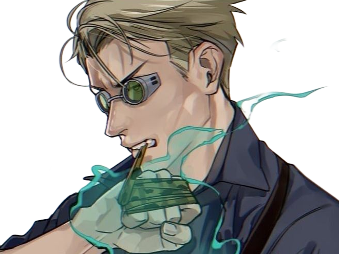 kento nanami jjk jujutsu-kaisen anime manga kentounet exorciste classe-1 homme cheveux-blonds lunettes yeux-marrons