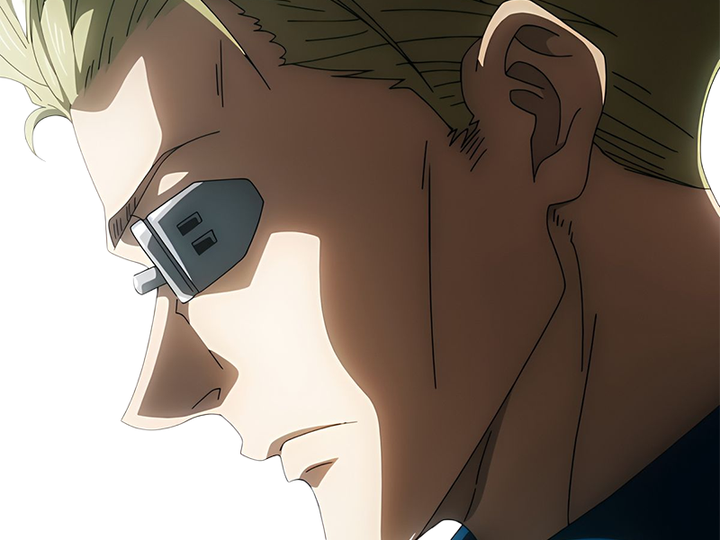 kento nanami jjk jujutsu-kaisen anime manga kentounet exorciste classe-1 homme cheveux-blonds lunettes yeux-marrons