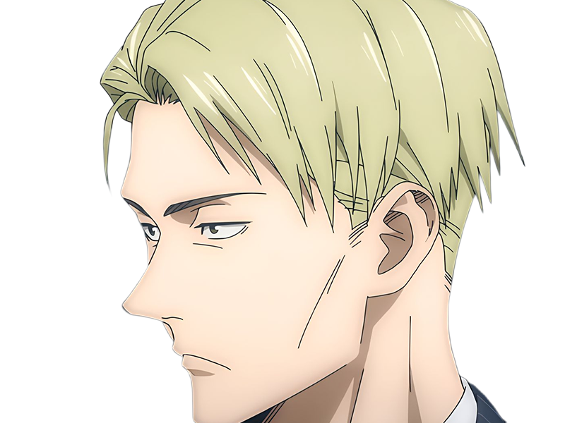 Sticker kento nanami jjk jujutsu kaisen anime manga kentounet exorciste classe 1 homme cheveux blonds lunettes yeux marrons par Dark-63