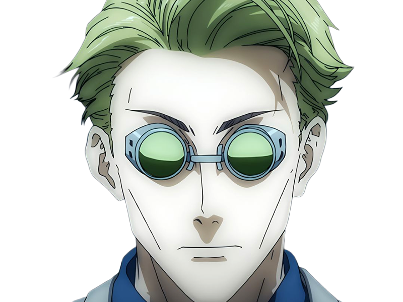 kento nanami jjk jujutsu-kaisen anime manga kentounet exorciste classe-1 homme cheveux-blonds lunettes yeux-marrons