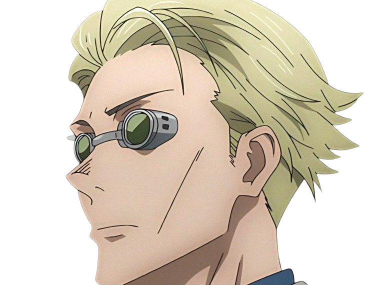 kento nanami jjk jujutsu-kaisen anime manga kentounet exorciste classe-1 homme cheveux-blonds lunettes yeux-marrons