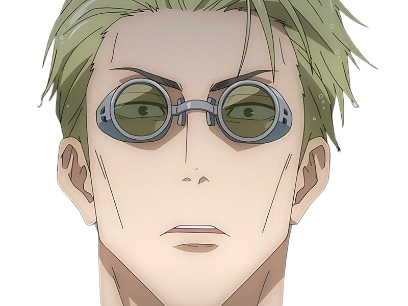 kento nanami jjk jujutsu-kaisen anime manga kentounet exorciste classe-1 homme cheveux-blonds lunettes yeux-marrons