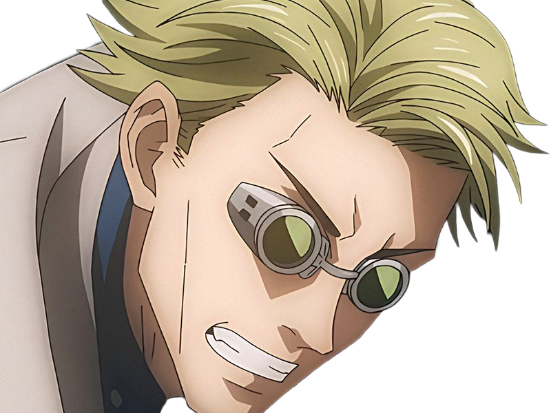 kento nanami jjk jujutsu-kaisen anime manga kentounet exorciste classe-1 homme cheveux-blonds lunettes yeux-marrons