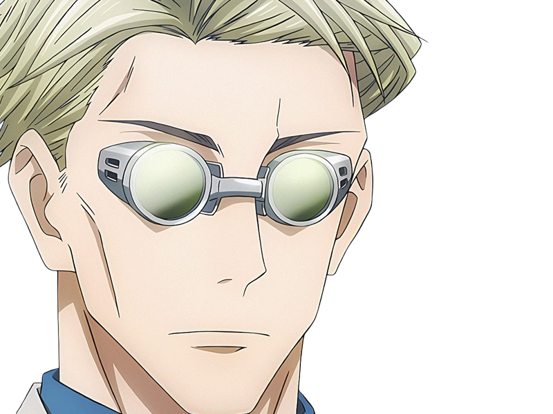 kento nanami jjk jujutsu-kaisen anime manga kentounet exorciste classe-1 homme cheveux-blonds lunettes yeux-marrons