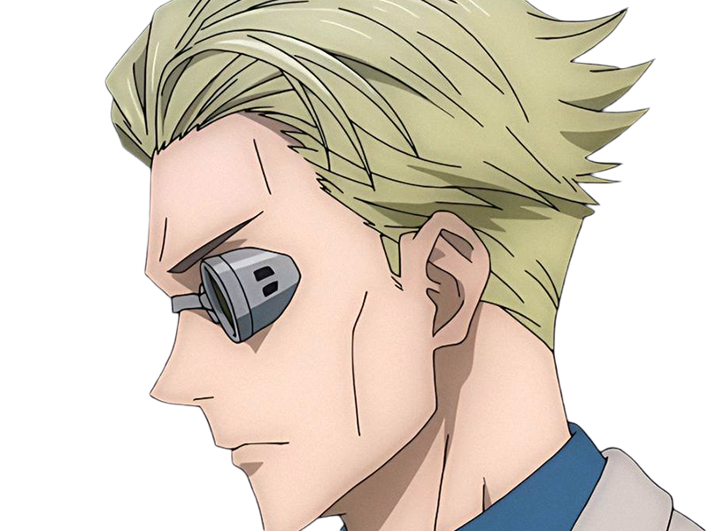 kento nanami jjk jujutsu-kaisen anime manga kentounet exorciste classe-1 homme cheveux-blonds lunettes yeux-marrons