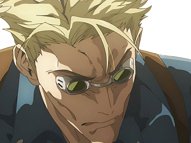 Sticker kento nanami jjk jujutsu kaisen anime manga kentounet exorciste classe 1 homme cheveux blonds lunettes yeux marrons par Dark-63