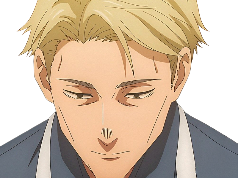 Sticker kento nanami jjk jujutsu kaisen anime manga kentounet exorciste classe 1 homme cheveux blonds lunettes yeux marrons par Dark-63