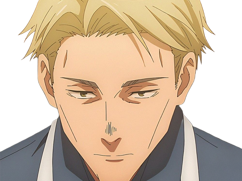 kento nanami jjk jujutsu-kaisen anime manga kentounet exorciste classe-1 homme cheveux-blonds lunettes yeux-marrons