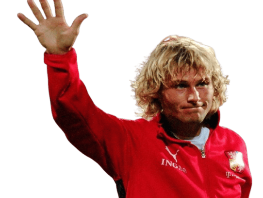 pavel nedved republique tcheque tchequie main salut bonjour ahoj au revoir