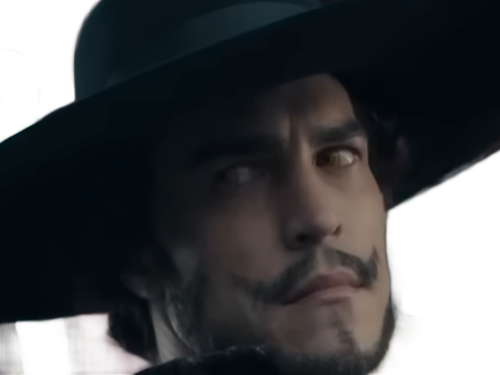 dracule mihawk oeil-de-faucon epeiste one piece live action netflix homme yeux-jaunes cheveux-noirs steven ward sud-africain