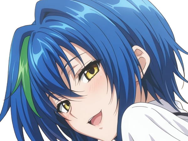 xenovia quarta demon reincarne etudiante high school dxd anime manga bleus femme waifu