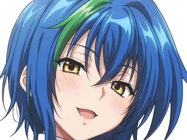 xenovia quarta demon reincarne etudiante high school dxd anime manga bleus femme waifu