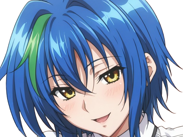xenovia quarta demon reincarne etudiante high school dxd anime manga bleus femme waifu