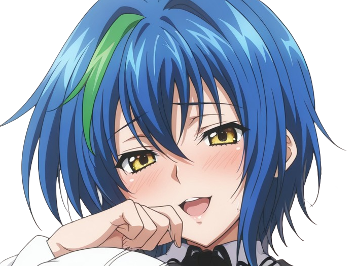 xenovia quarta demon reincarne etudiante high school dxd anime manga bleus femme waifu